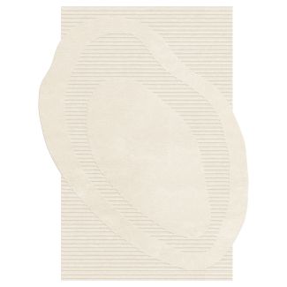 Uneven Wool Hand Tufted Area Rug