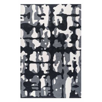 Abstract Wool Hand Tufted Area Rug